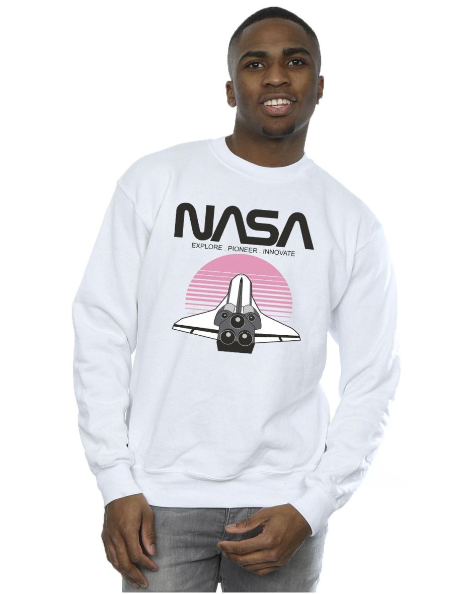 White hotsell nasa sweatshirt