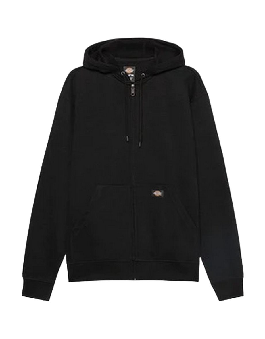 Dickies Mens Fleece Full Zip Hoodie - Black - 3
