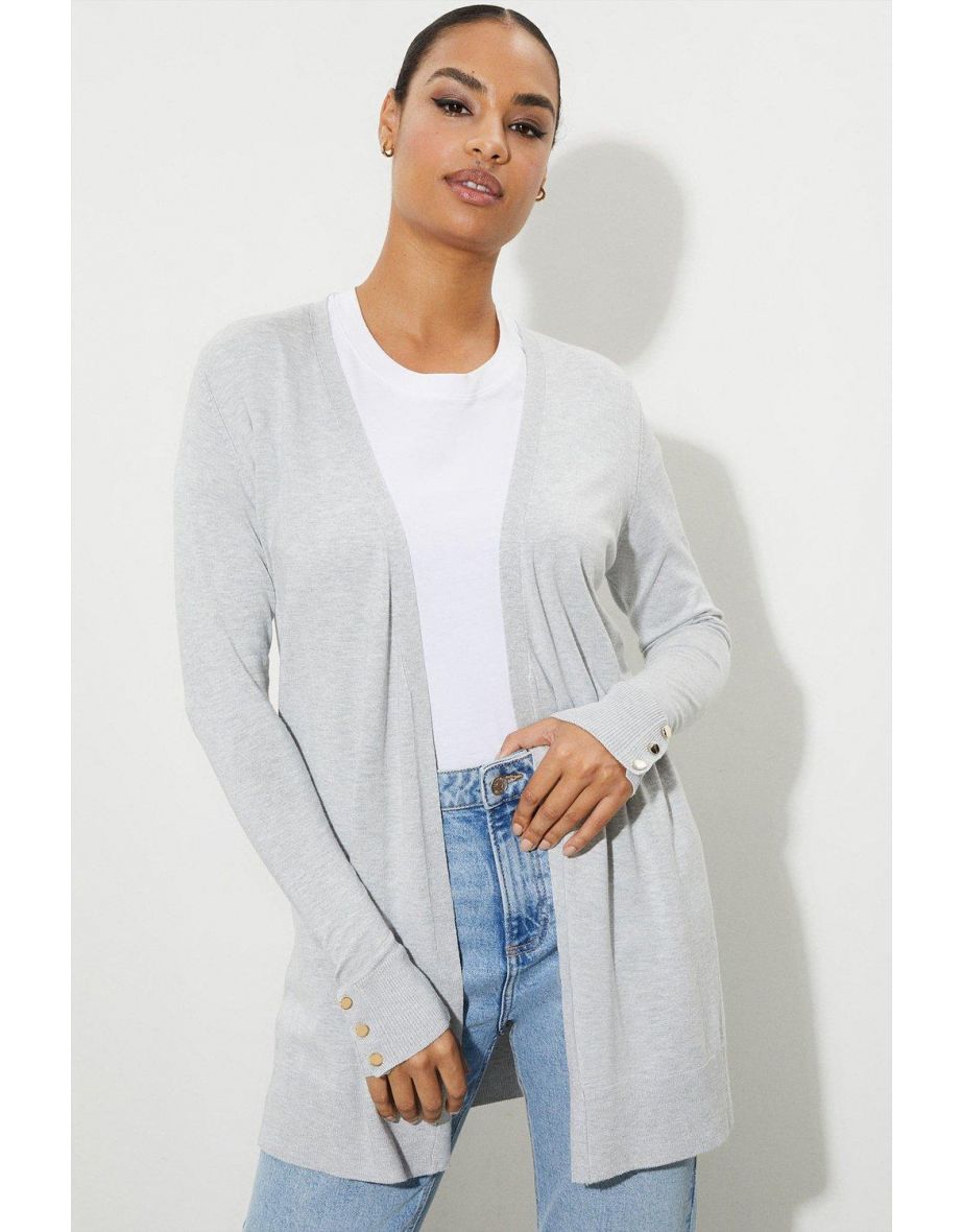 Dorothy perkins grey cardigan best sale