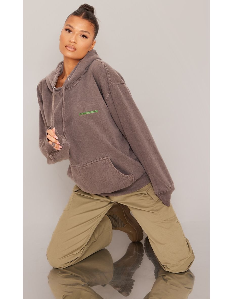 Oversized hoodie hotsell pretty little thing