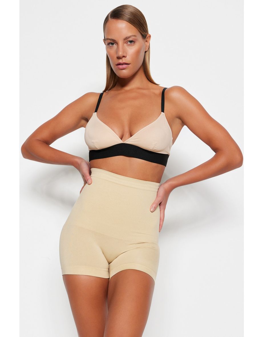 Ten Seamless/Seamless Compression High Waist Knitted Corset with Shorts
