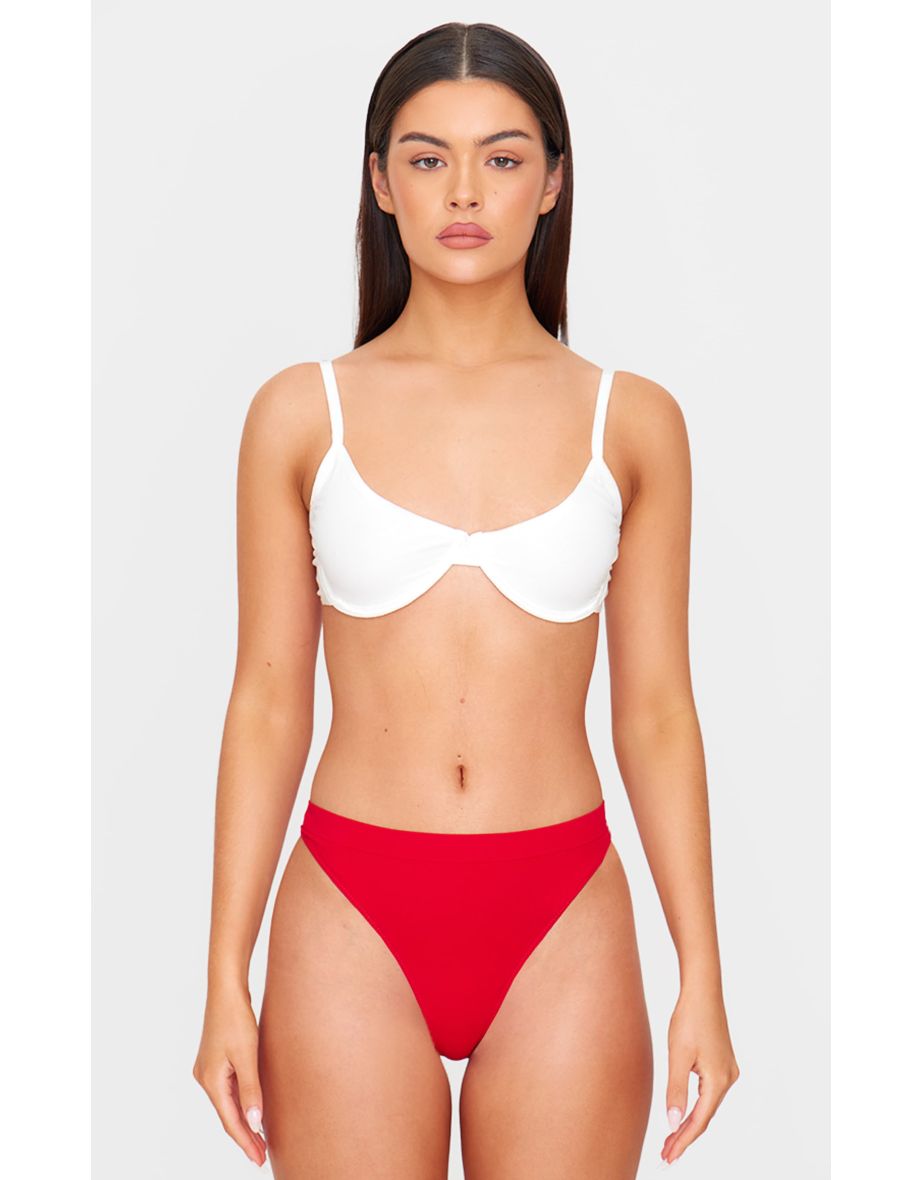 Red Multi Pack of 3 Seamless Thongs - 3