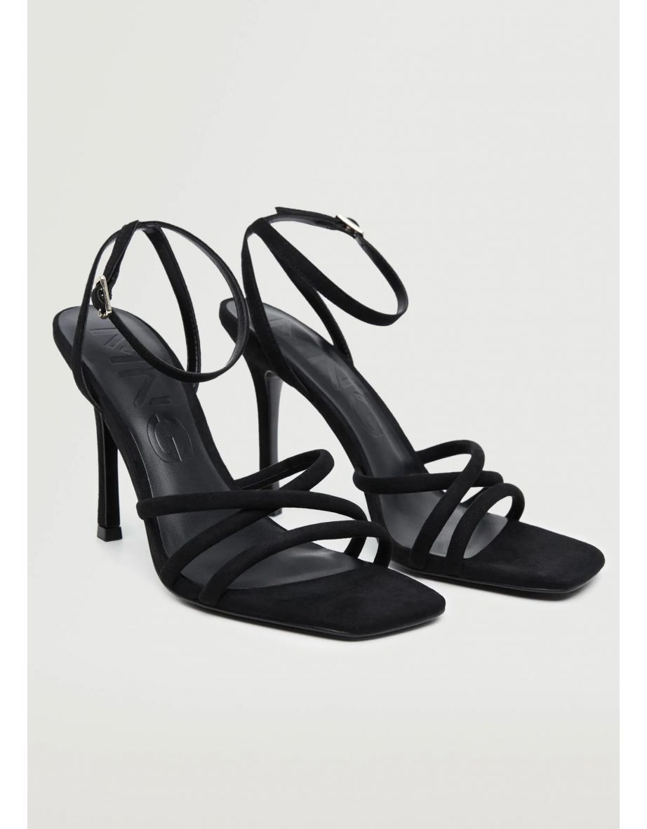 Mango heeled sandals sale