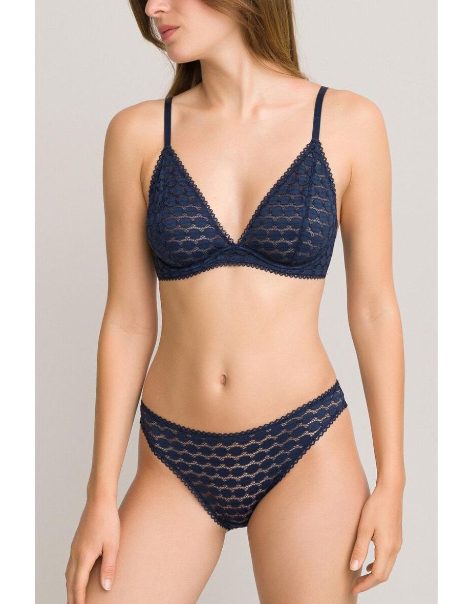 Lace Triangle Bra