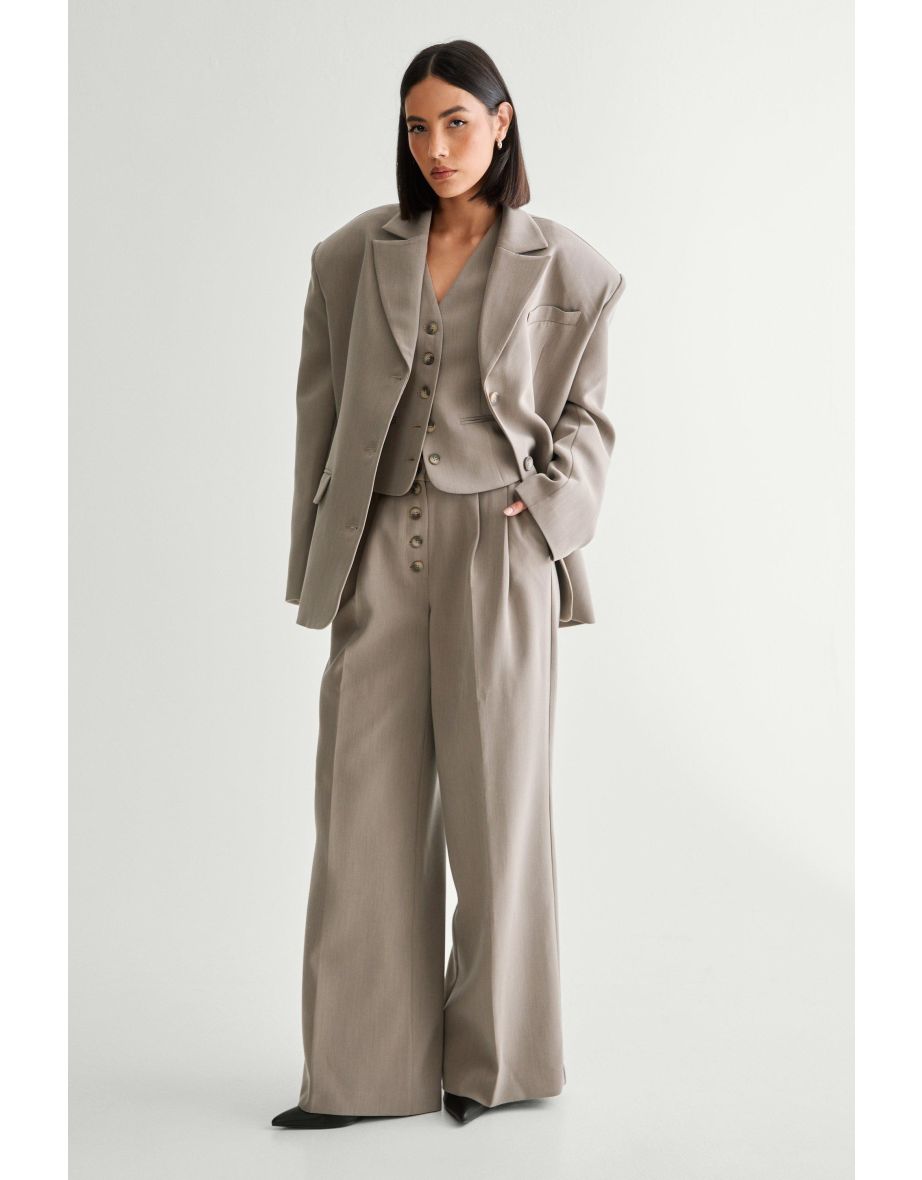 Premium Oversized Masculine Blazer