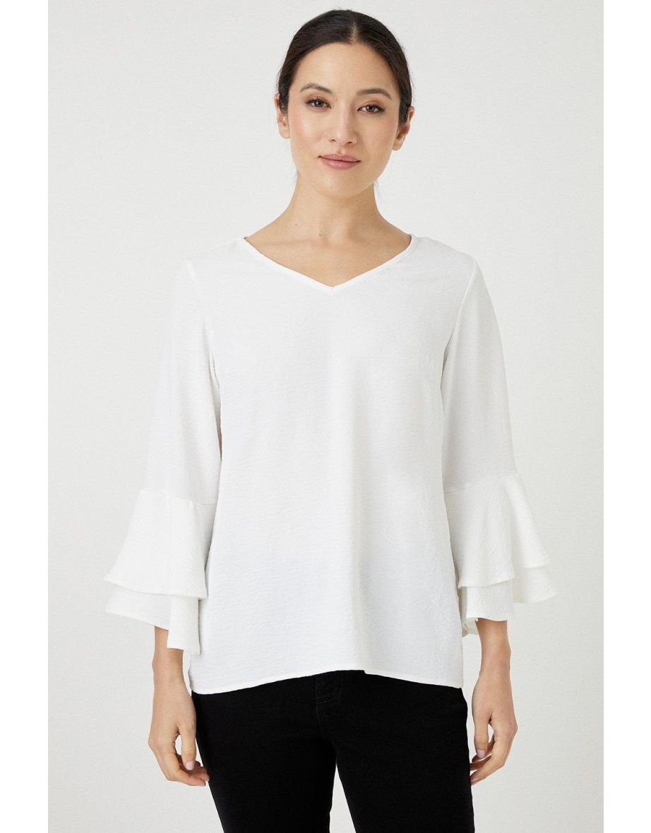 Flute Sleeve Top
