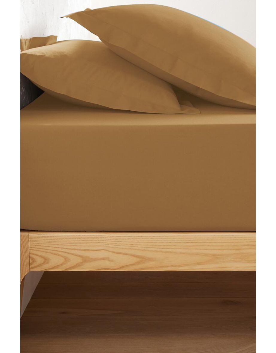 Scenario 30cm Plain Polycotton Fitted Sheet