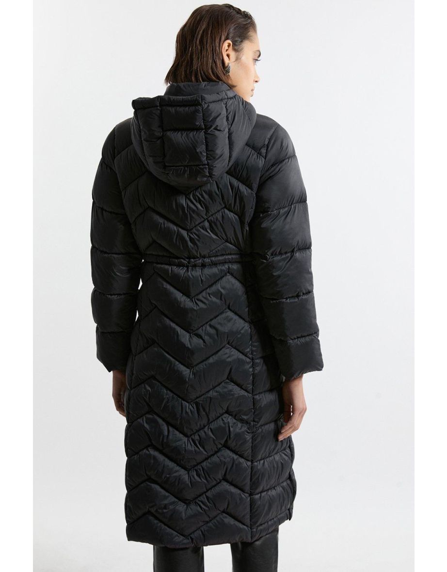 Petite Lightweight Knee Length Packable Coat - 2
