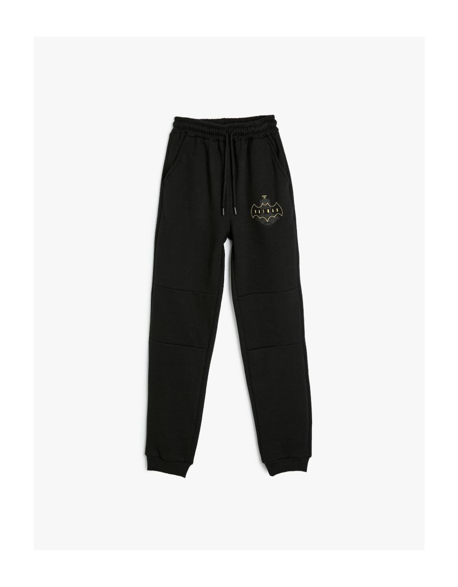 Batman Jogger Tracksuit Bottoms Licensed Tie Waist
