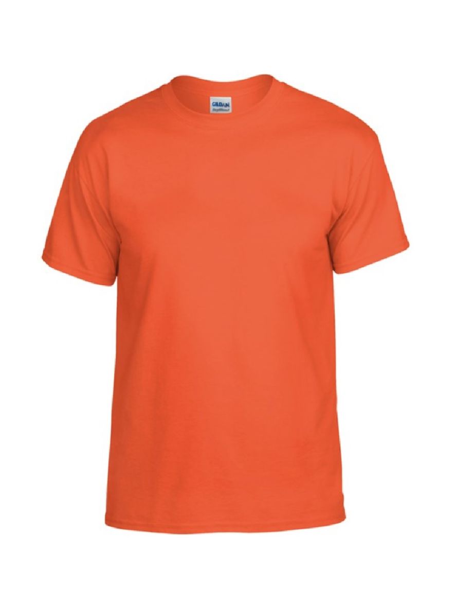 Gildan DryBlend Adult Unisex Short Sleeve T-Shirt - Orange