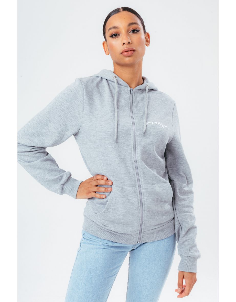 Grey shop hype hoodie