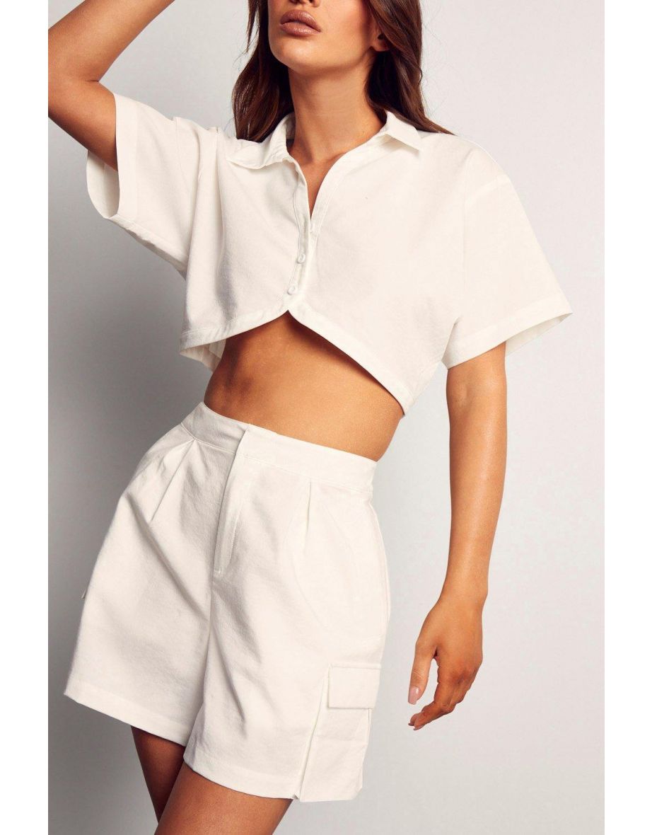 Miss Joslin Cargo Pocket Shorts - 2