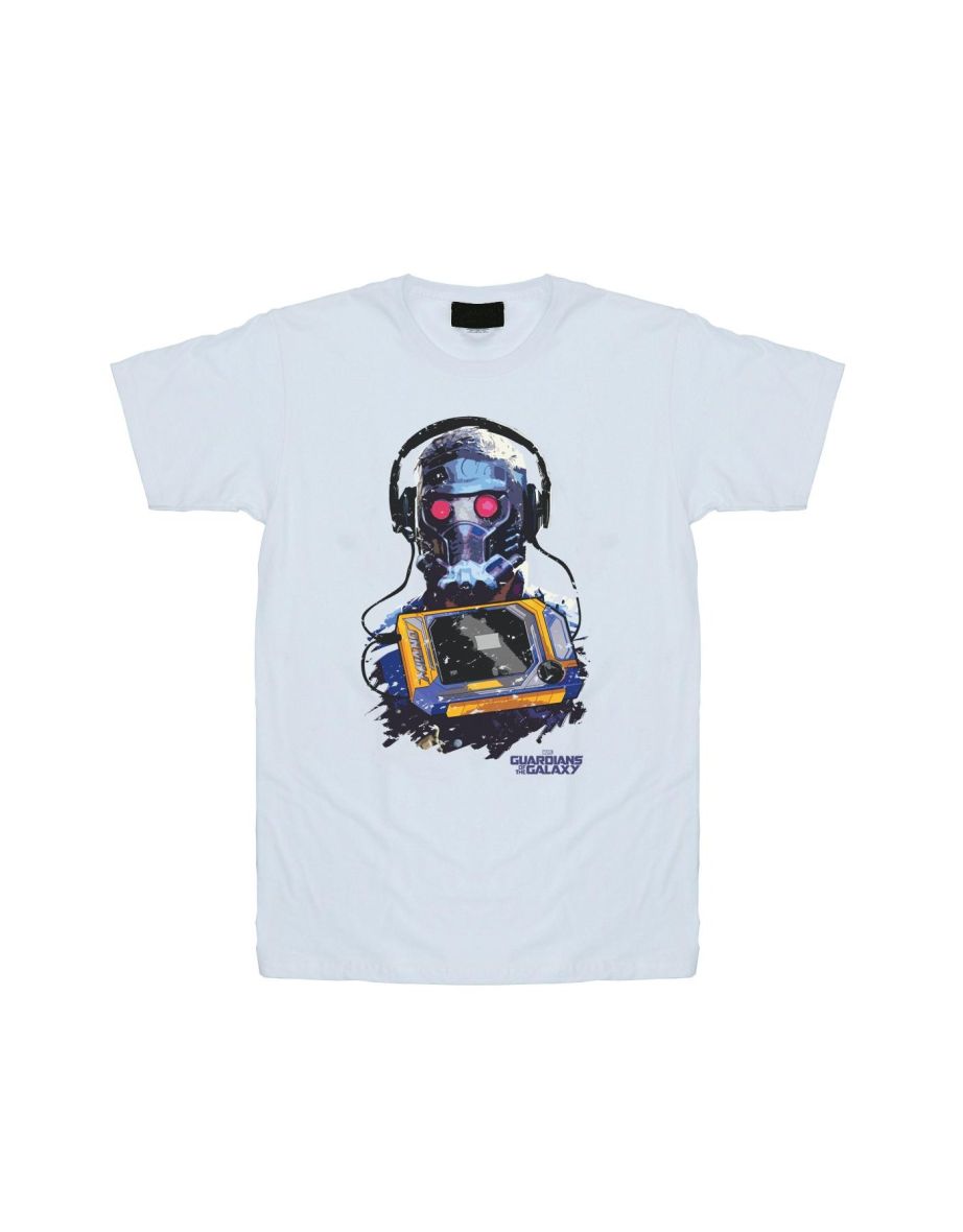 Marvel Boys Guardians Of The Galaxy Star Lord Cassette T-Shirt - White - 3