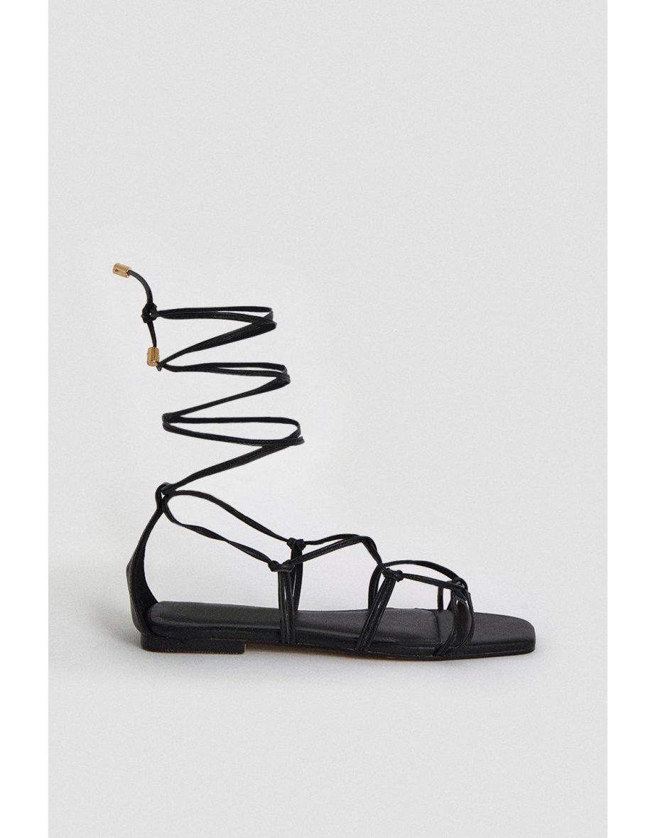 Karen millen flat on sale sandals