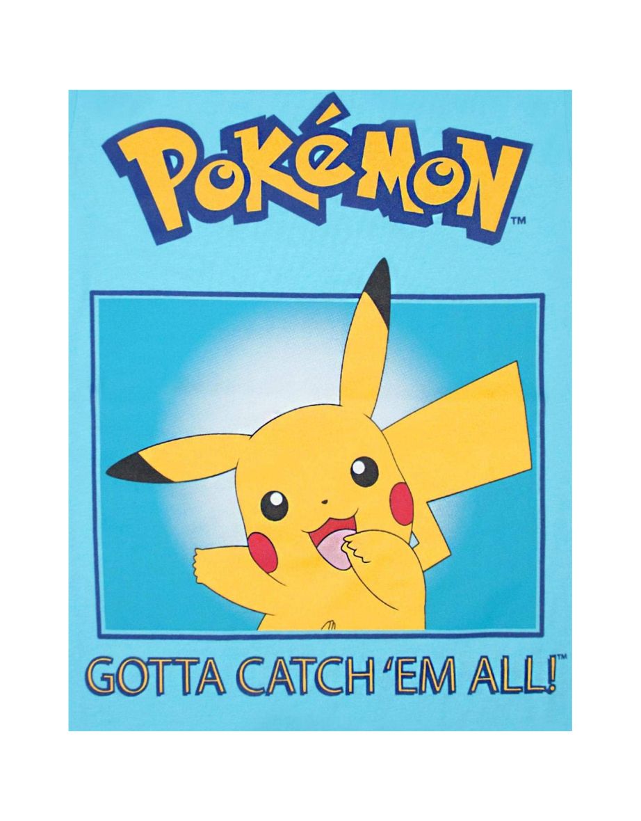 Pokemon Boys Gotta Catch ´Em All! Pikachu T-Shirt - Blue - 1