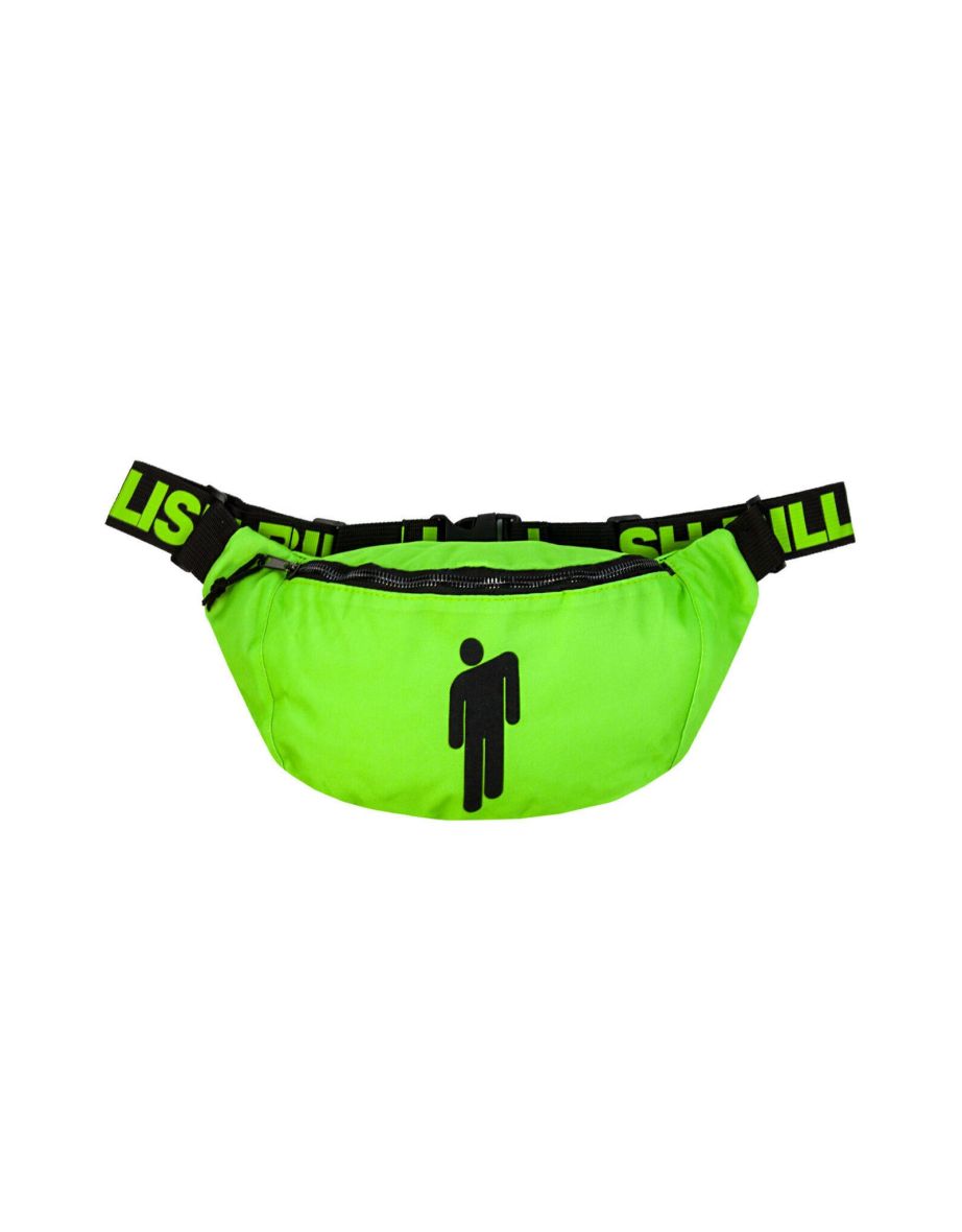 Rock Sax Bad Guy Billie Eilish Waist Bag - Fluorescent Green