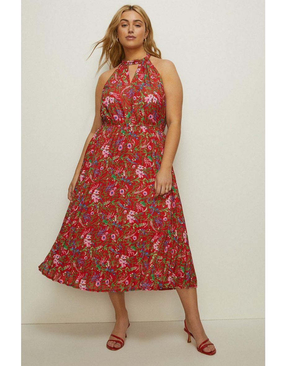 Oasis botanical outlet dress