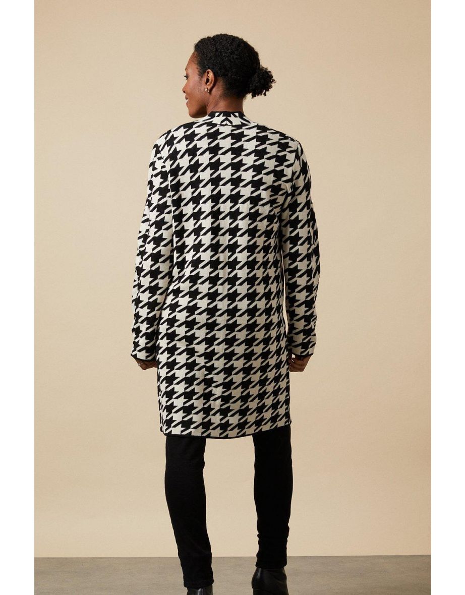 Wallis Dogtooth Coatigan - 2