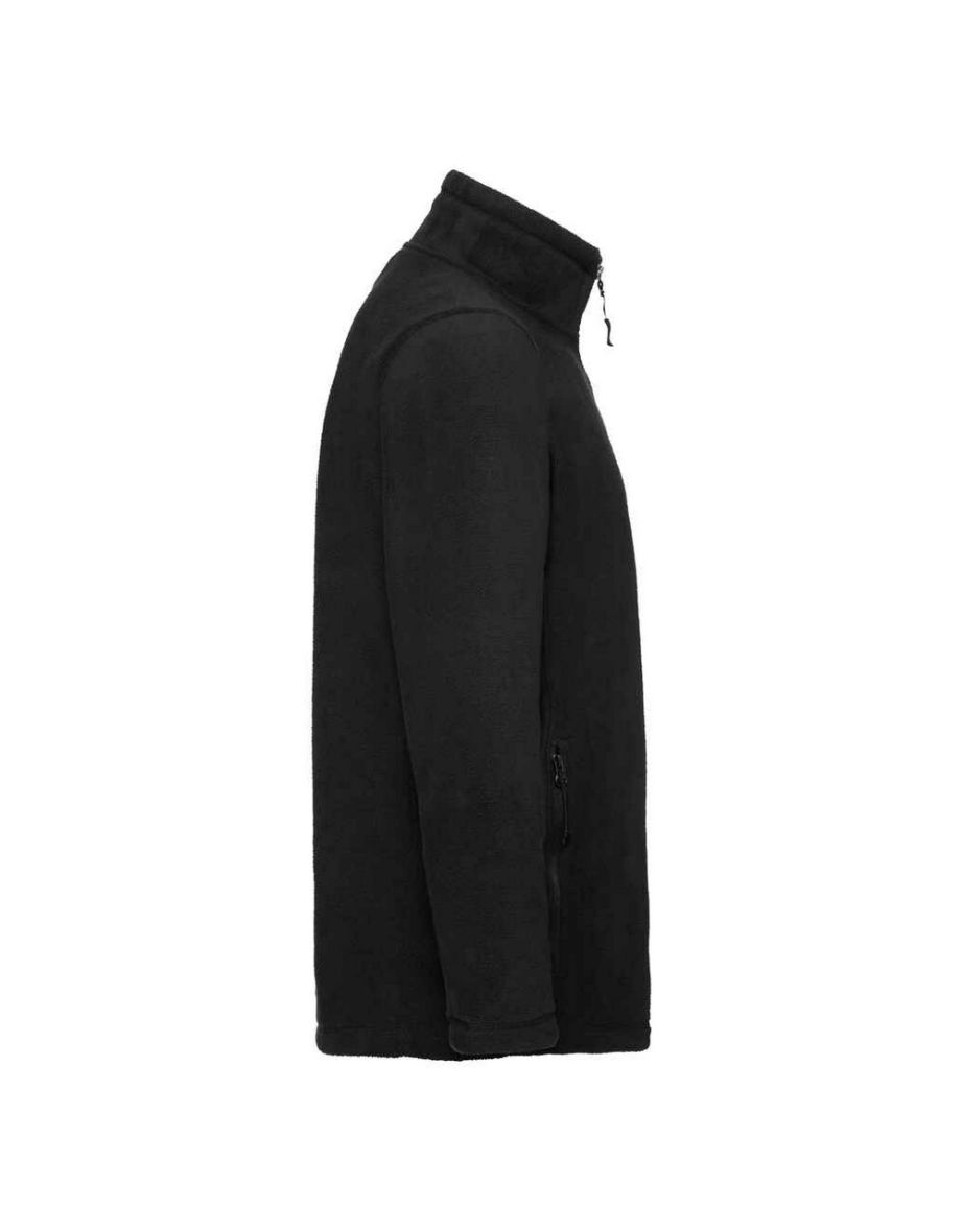 Russell Mens Outdoor Fleece Jacket - Black - 2