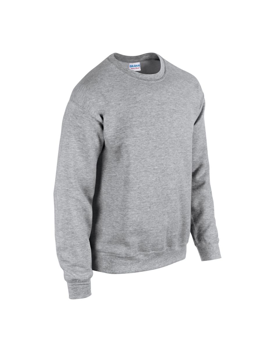 Gildan Mens Heavy Blend Sweatshirt - Sports Grey - 2