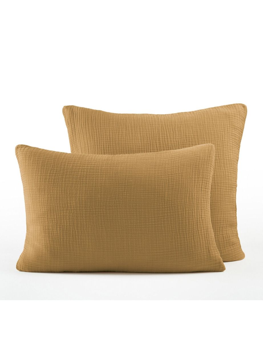 Yafa 100% Organic Cotton Muslin 200 Thread Count Pillowcase