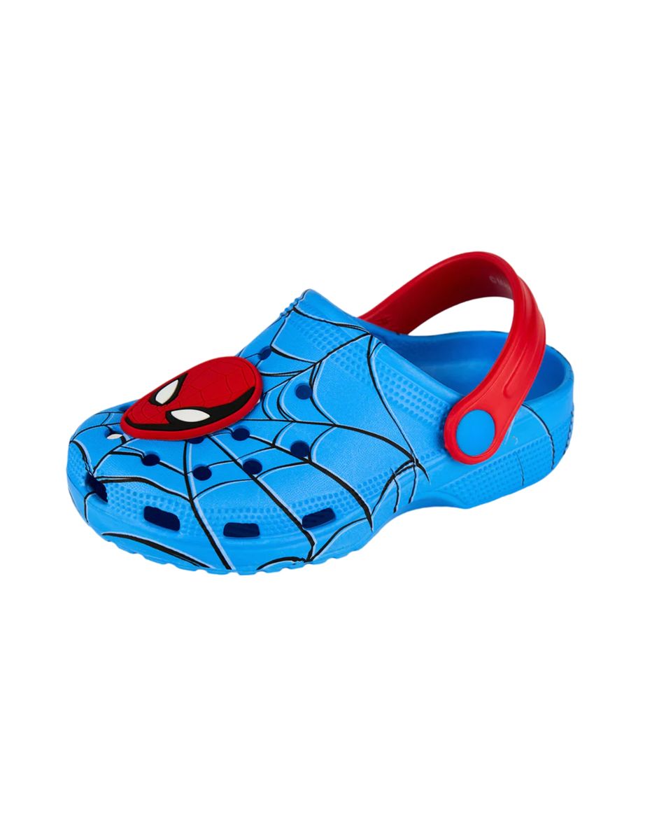 Spider-Man Boys Printed Clogs - Blue/Red