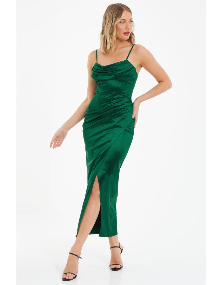 Green quiz clearance dress