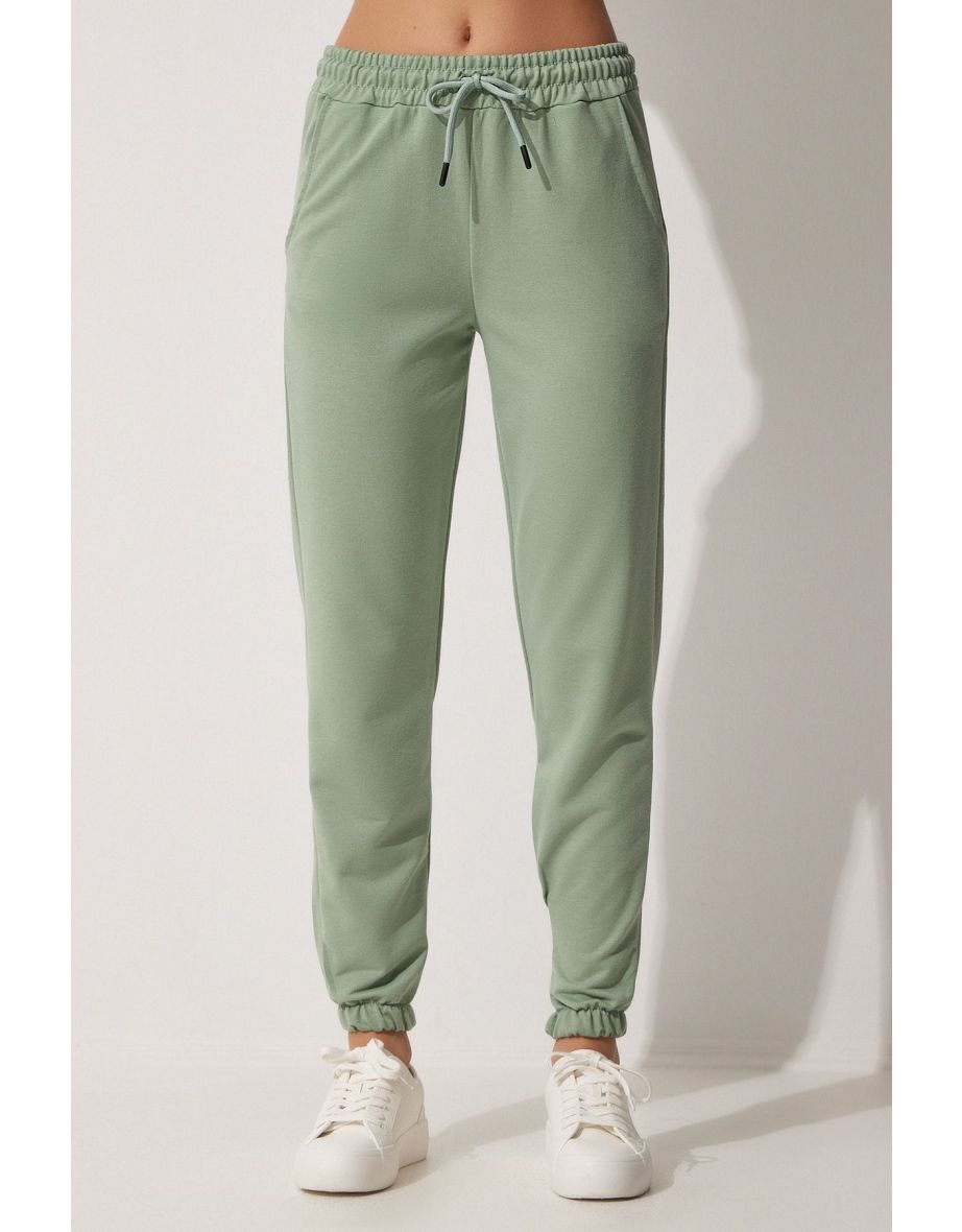 Sweatpants - Green - Joggers - 4