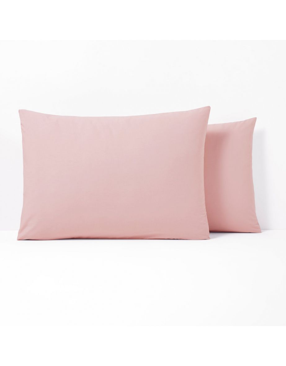 SCENARIO Plain Cotton Pillowcase - 4