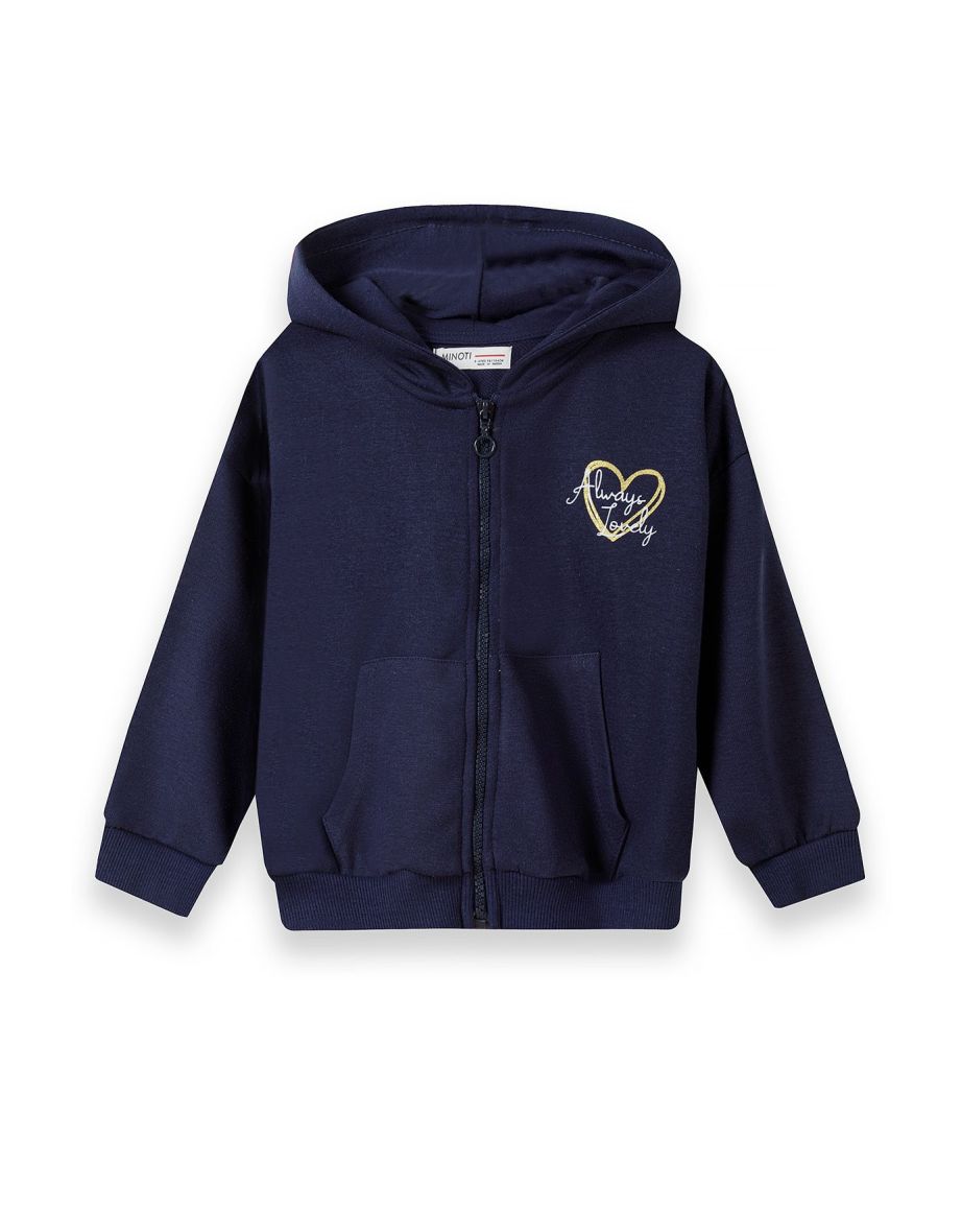 Girls Hooded zip thru