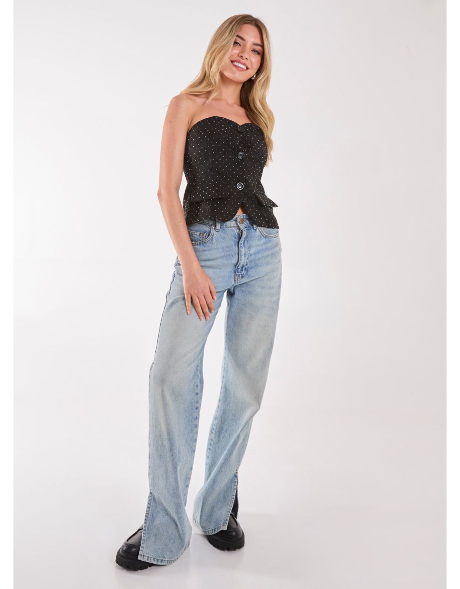 Diamante Bandeau Waistcoat