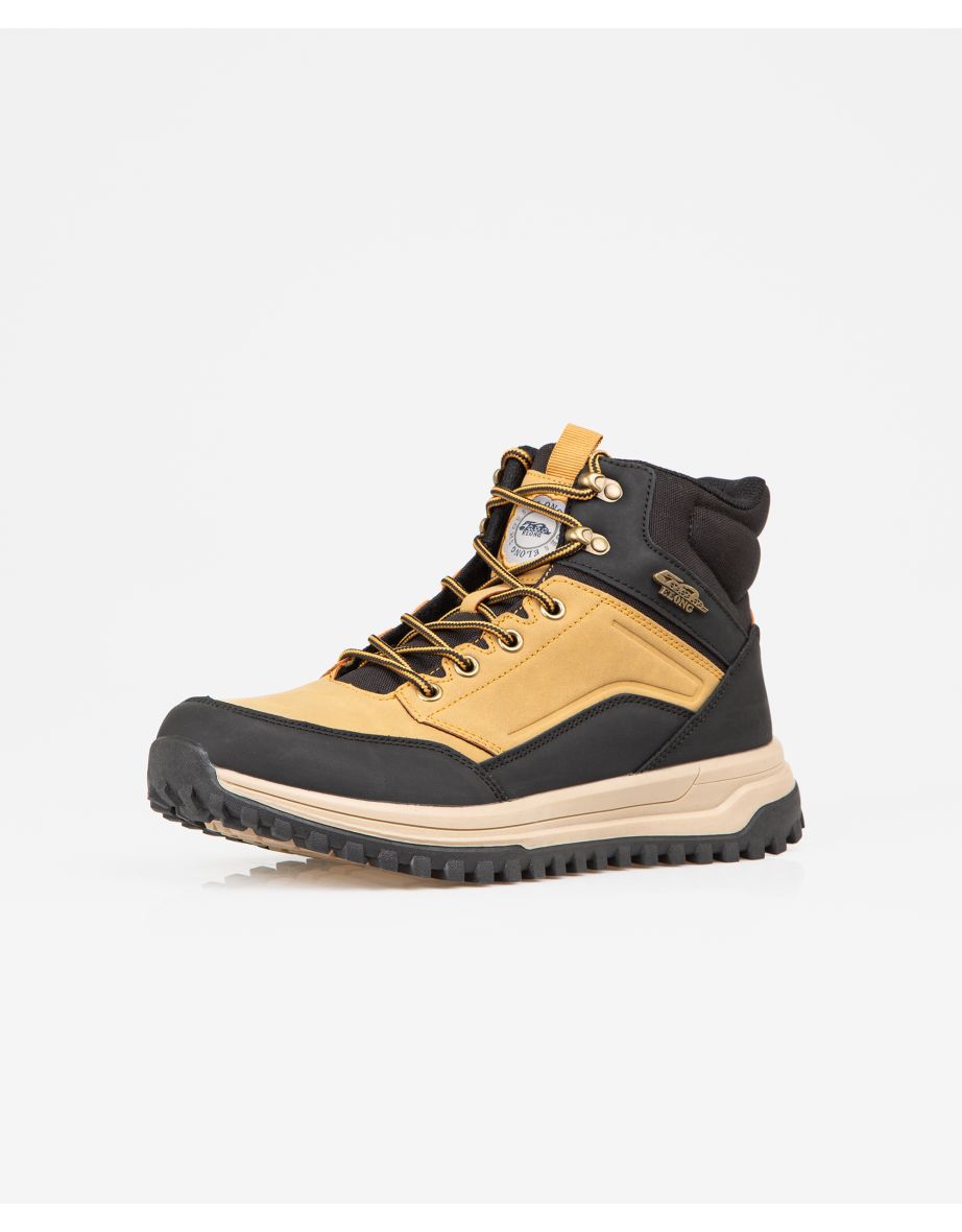 Chunky Sole Lace Up Ankle Boots Active Work Trekking Shoes