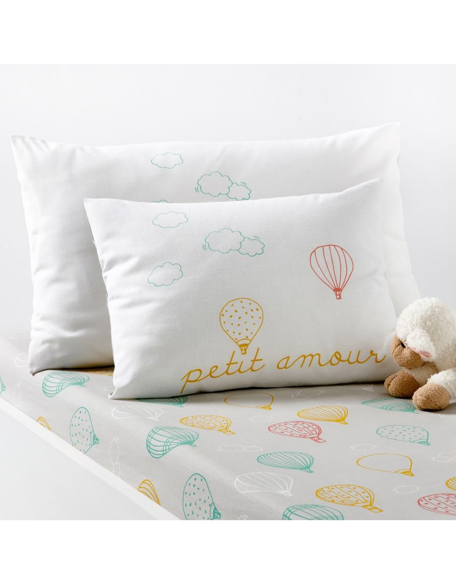 AMABELLA Cloud Print Cotton Baby Pillowcase