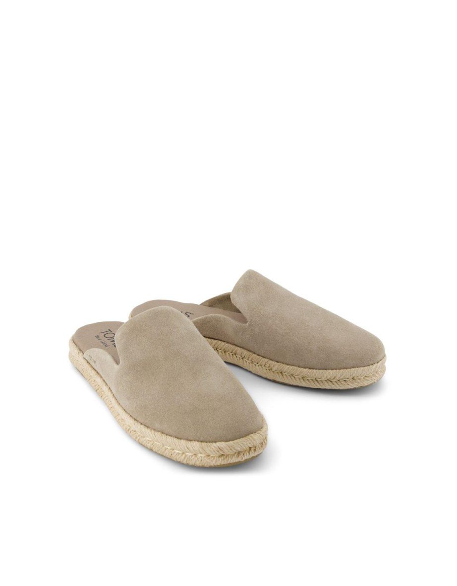Santiago Mule Espadrille Dark Natural
