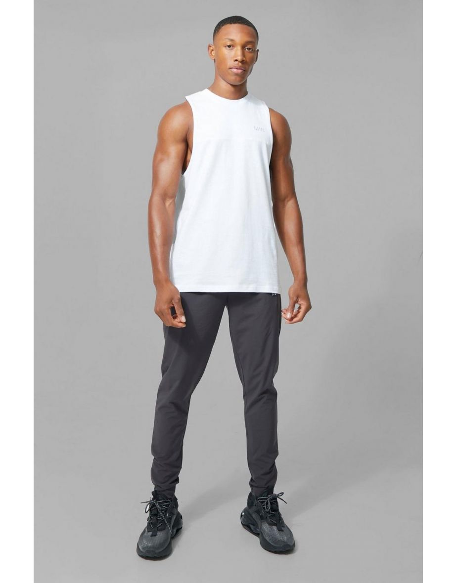Man Active X Andrei Stretch Gym Jogger - charcoal - 2