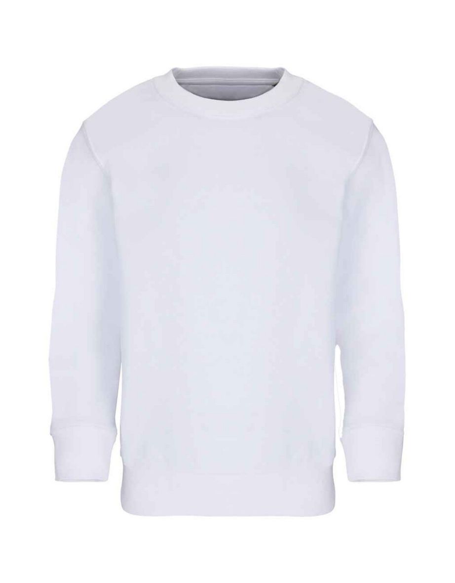 SOLS Childrens/Kids Columbia Sweatshirt - White