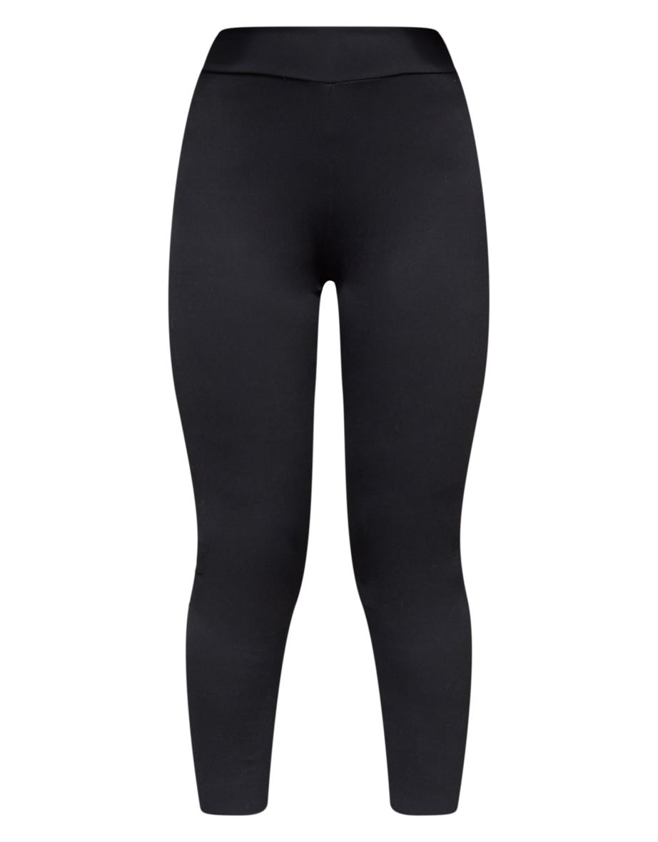 Black Brushed Sculpt Ruched Bum High Waist Sport Legging - 4