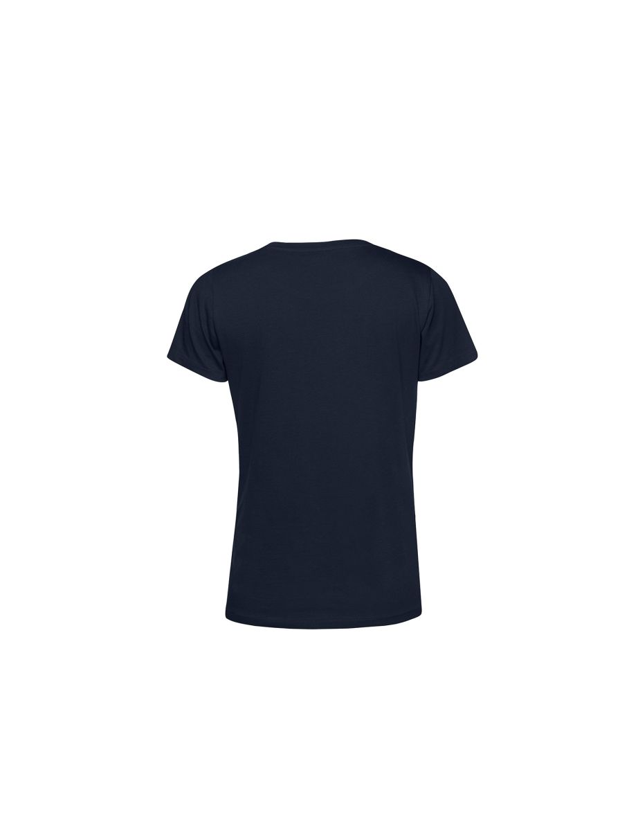 B&C Womens/Ladies E150 Organic Short-Sleeved T-Shirt - Navy - 1