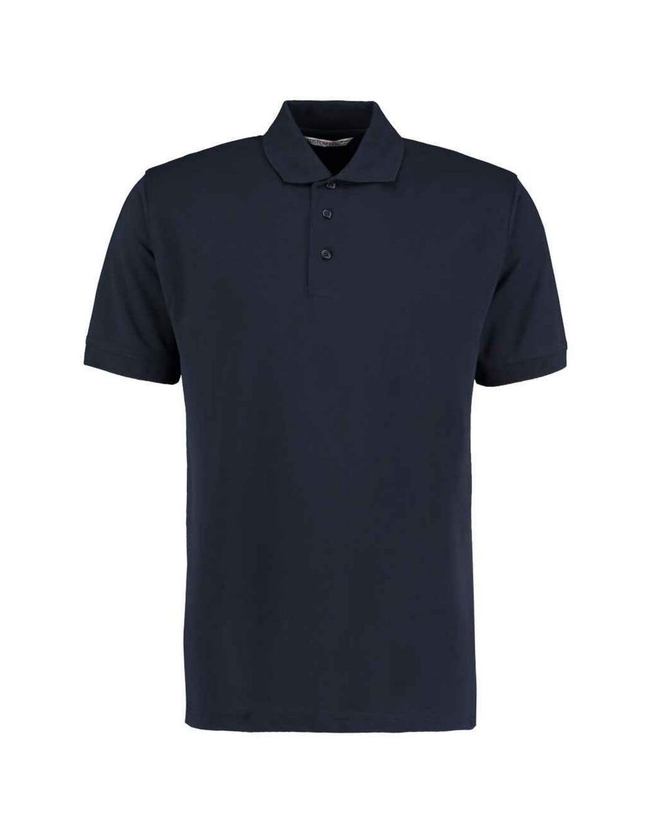 Kustom Kit Mens Klassic Piqué Polo Shirt - Navy