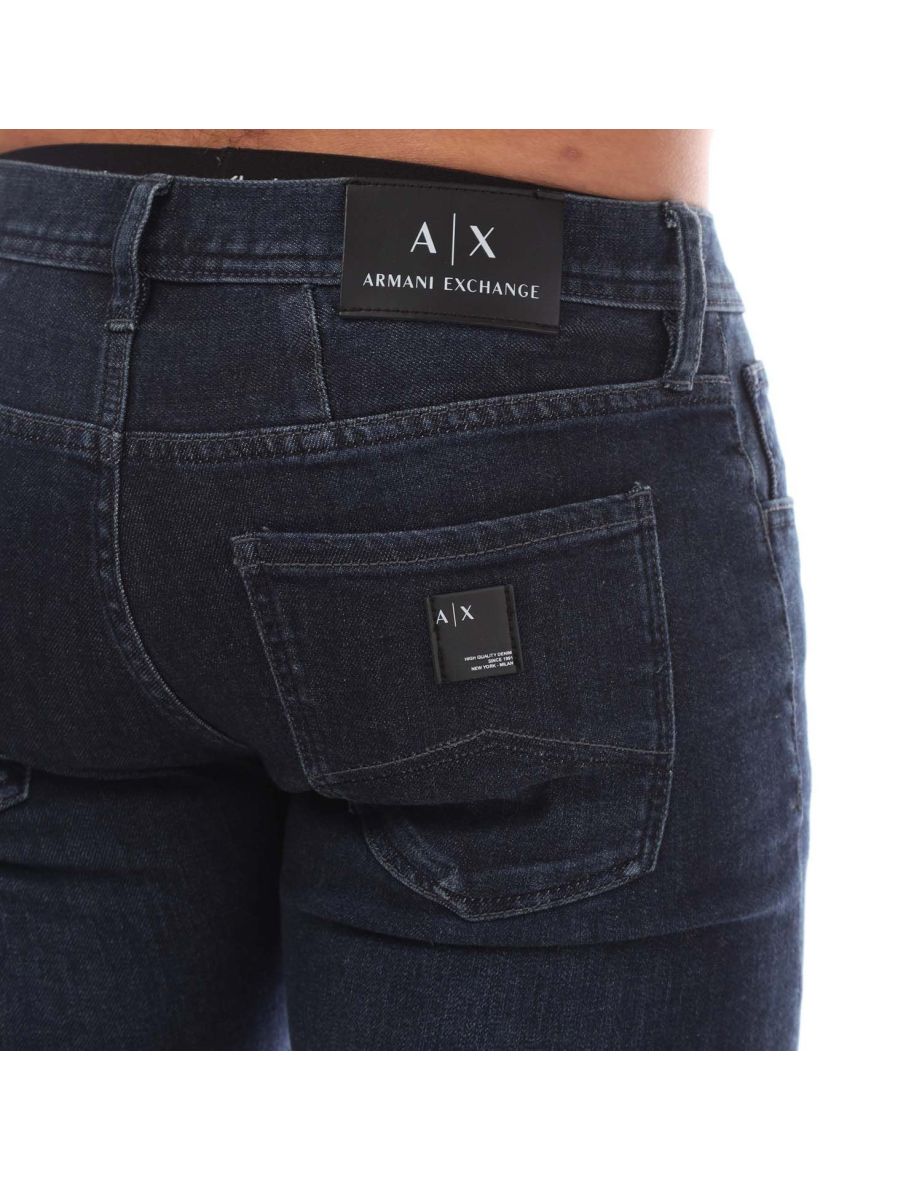 Men's Armani Exchange J13 Slim-Fit Jeans in Purple - 2