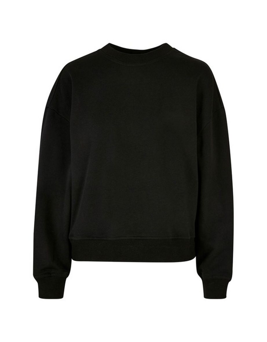 Ladies plain black on sale sweatshirt