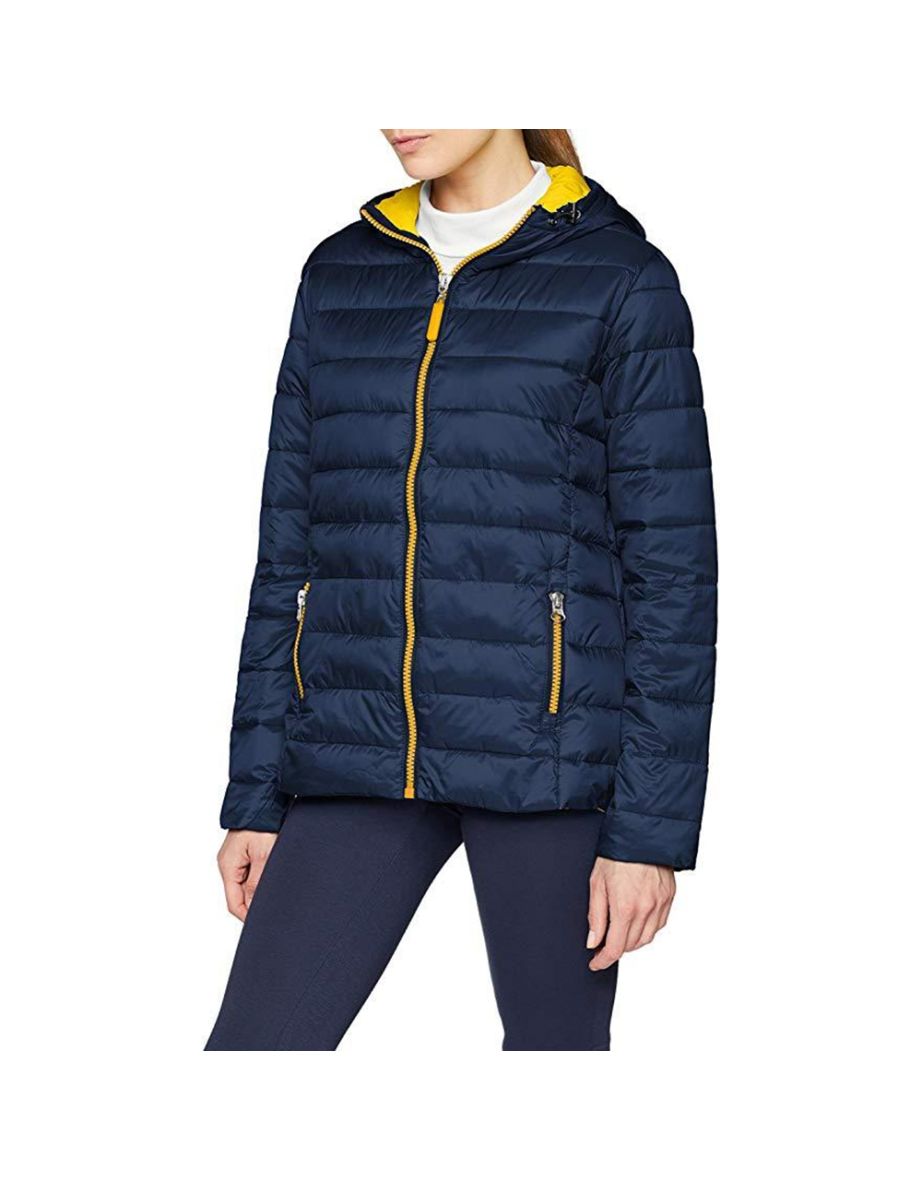 Result Urban Mens Snowbird Hooded Jacket - Navy/Yellow - 1