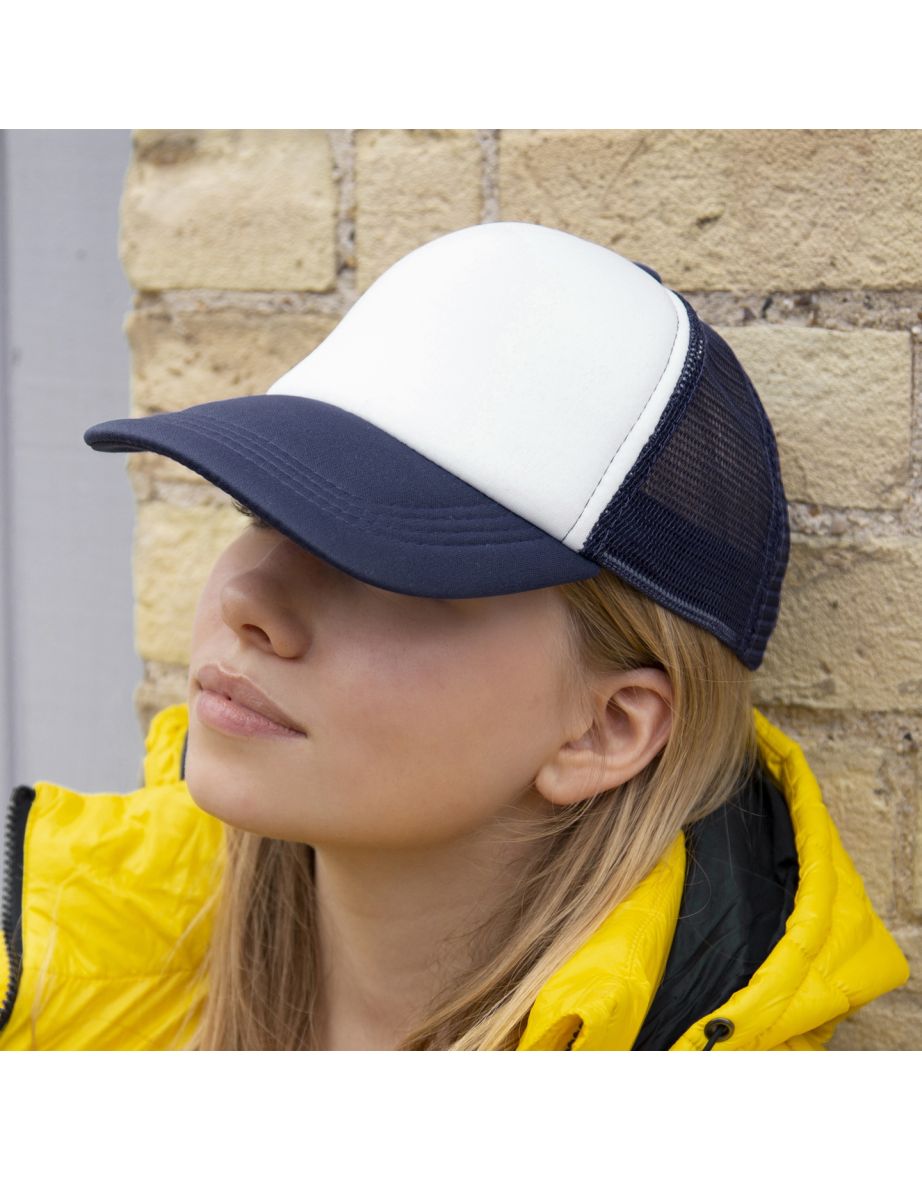 Result Detroit Trucker Cap - Navy/White - 1
