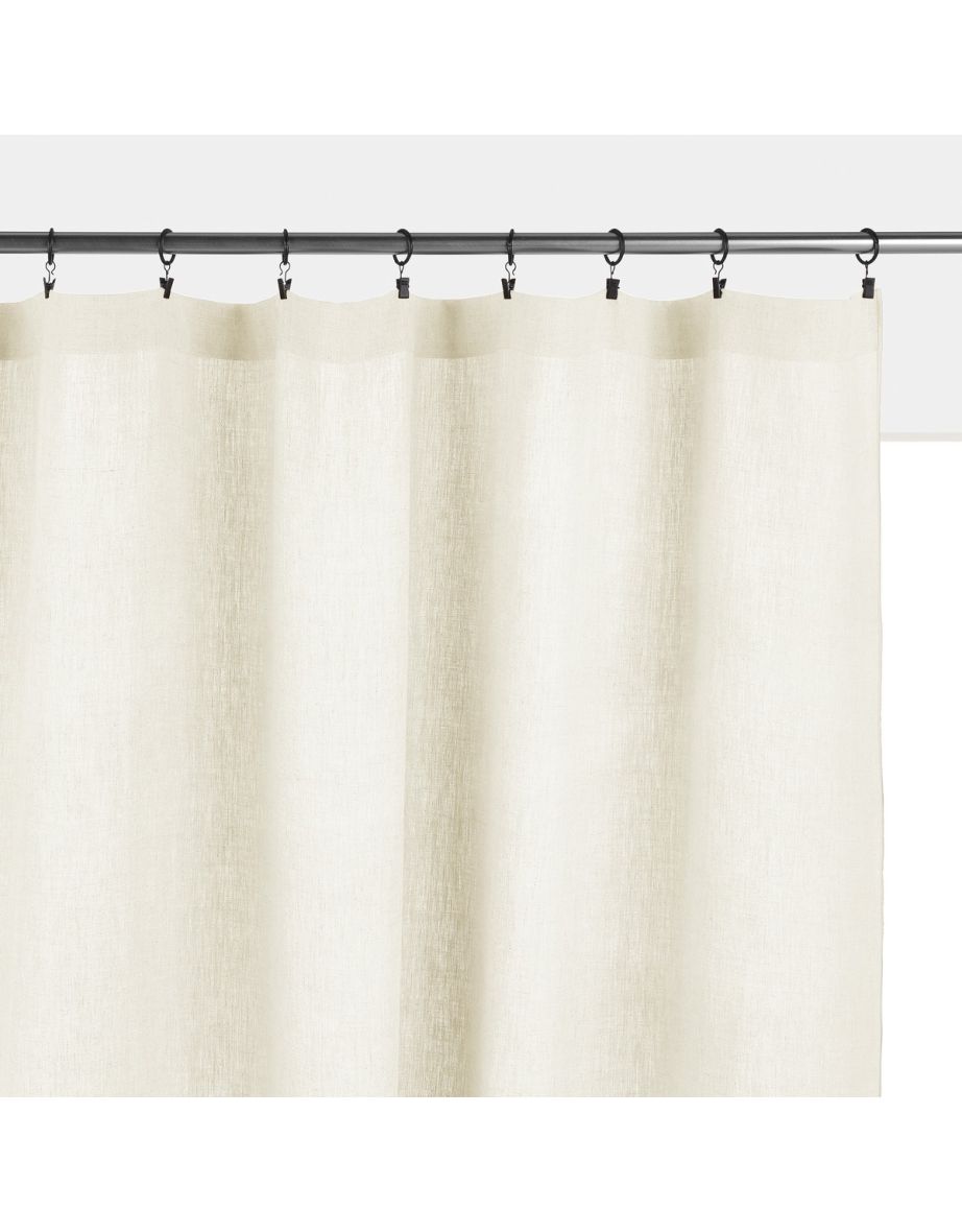 Onega Washed Linen Single Voile Panel