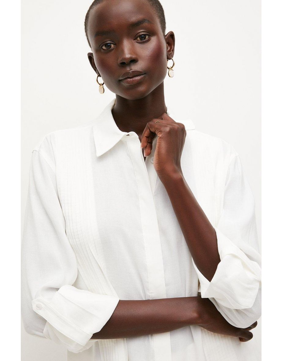 Lydia Millen Linen Longline Shirt - 2