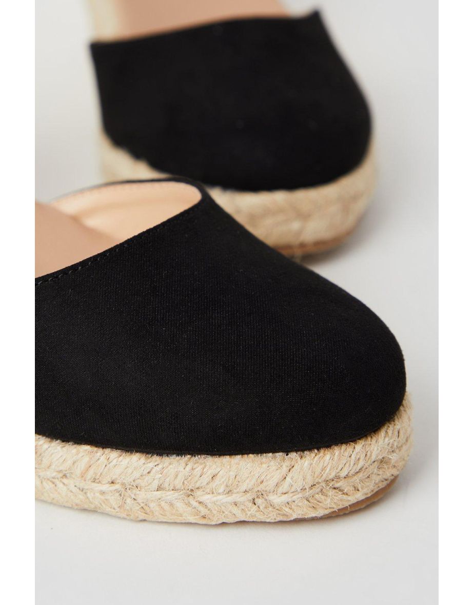 Rocki Closed Toe Espadrille Wedges - 3