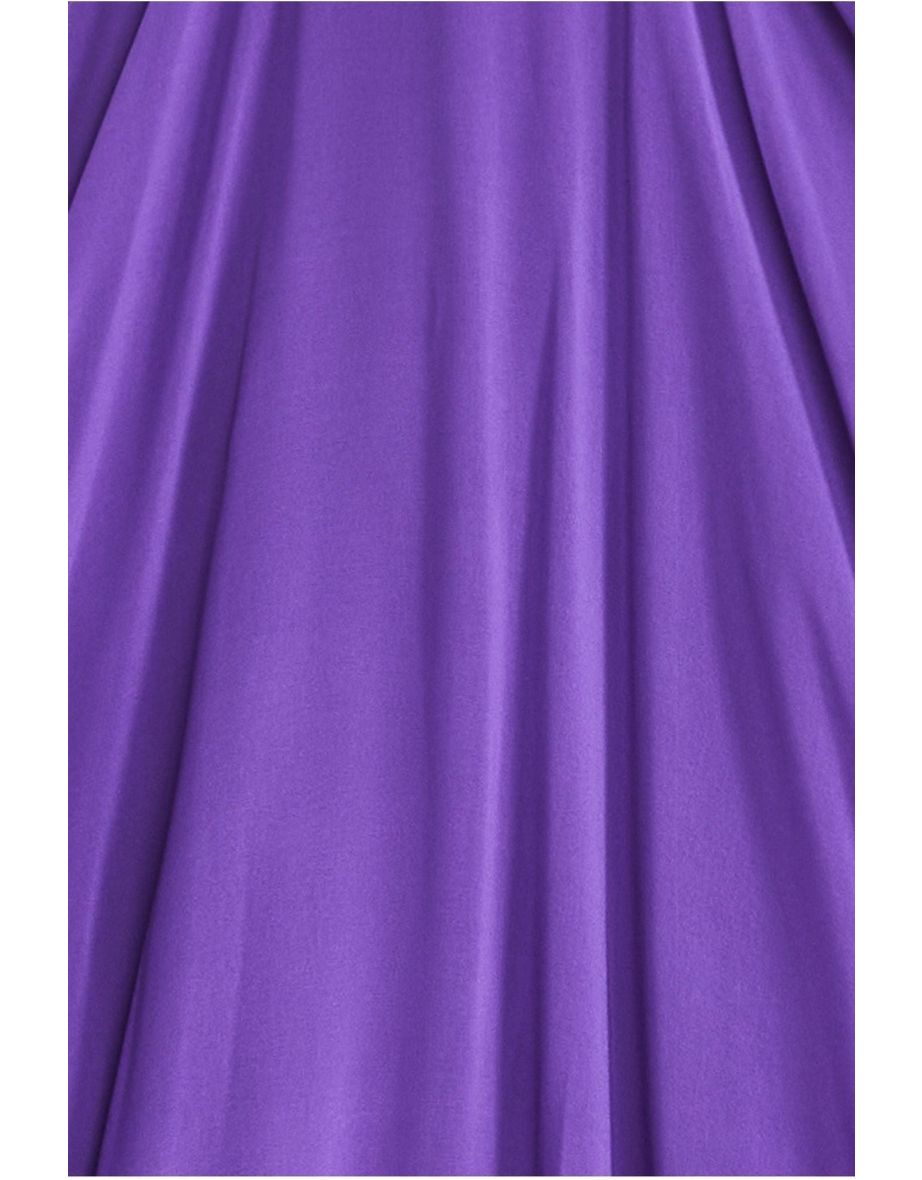 Goddiva Cowl Neck Chiffon Maxi Dress - 3