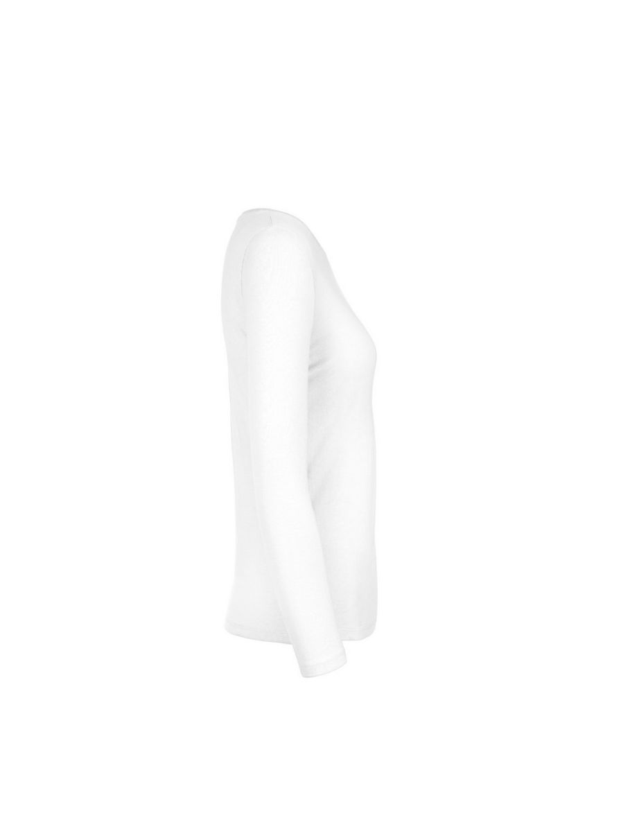 B&C Womens/Ladies #E190 LSL Top - White - 2