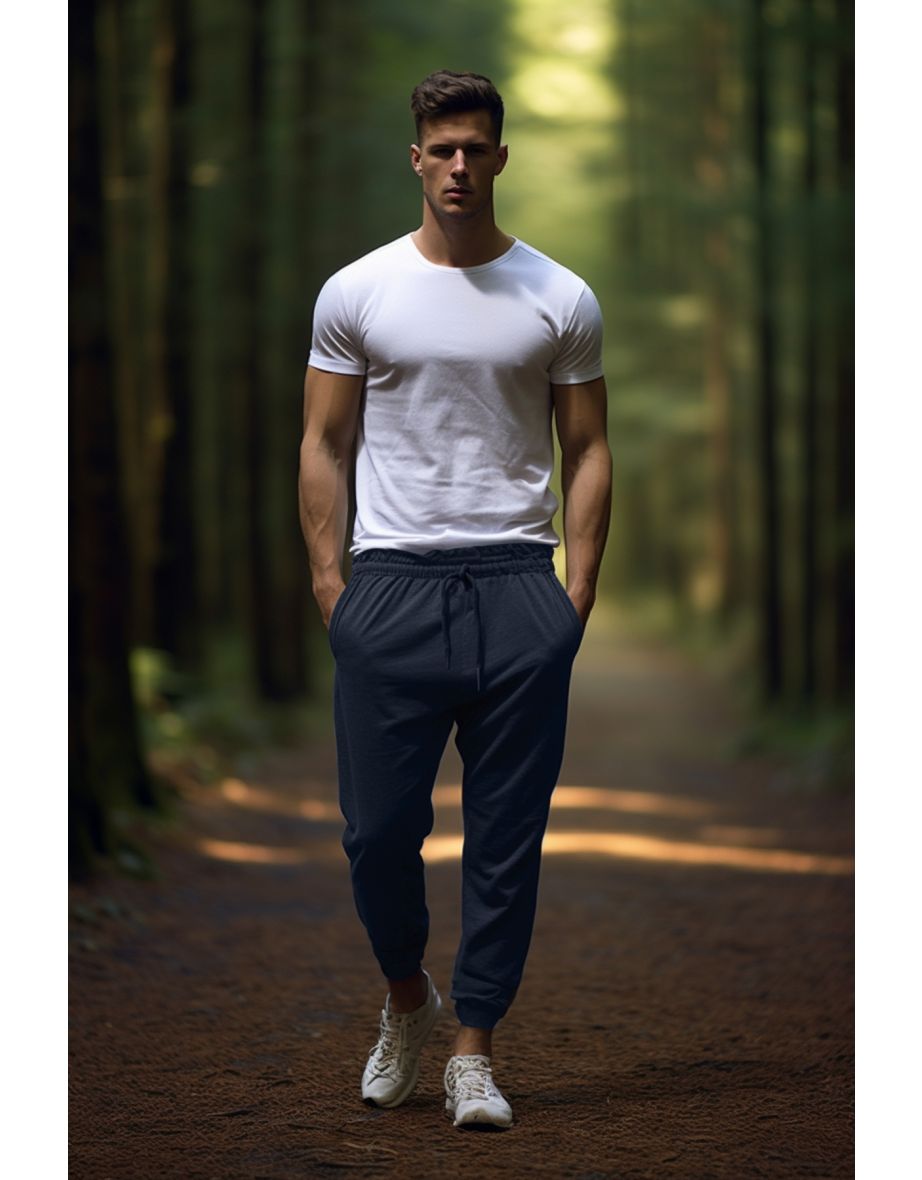 Sweatpants - Navy blue - Joggers - 7