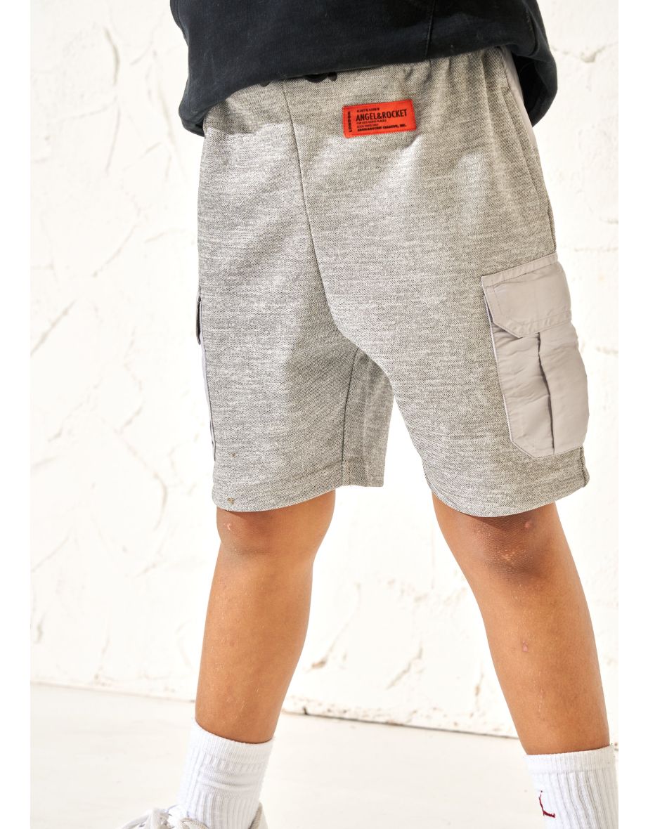 Kasper Grey Pique Smart Shorts